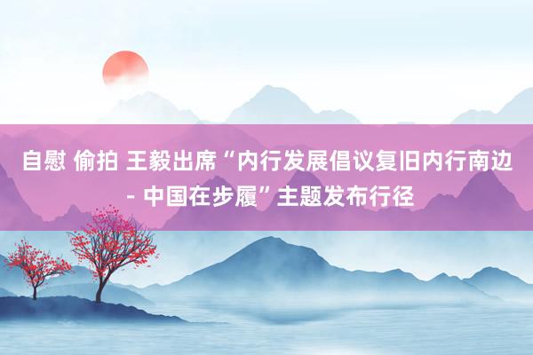 自慰 偷拍 王毅出席“内行发展倡议复旧内行南边－中国在步履”主题发布行径