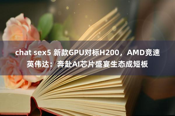 chat sex5 新款GPU对标H200，AMD竞速英伟达：奔赴AI芯片盛宴生态成短板
