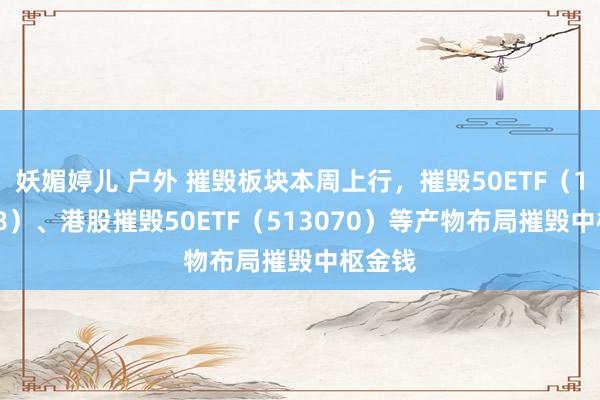妖媚婷儿 户外 摧毁板块本周上行，摧毁50ETF（159798）、港股摧毁50ETF（513070）等产物布局摧毁中枢金钱
