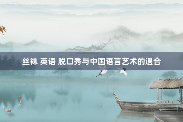丝袜 英语 脱口秀与中国语言艺术的遇合