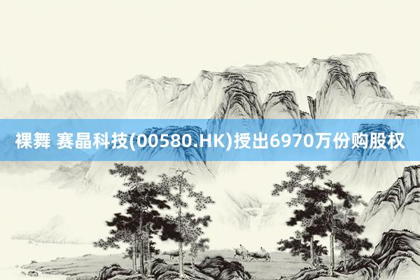 裸舞 赛晶科技(00580.HK)授出6970万份购股权