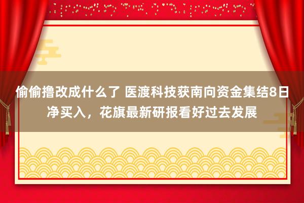 偷偷撸改成什么了 医渡科技获南向资金集结8日净买入，花旗最新研报看好过去发展